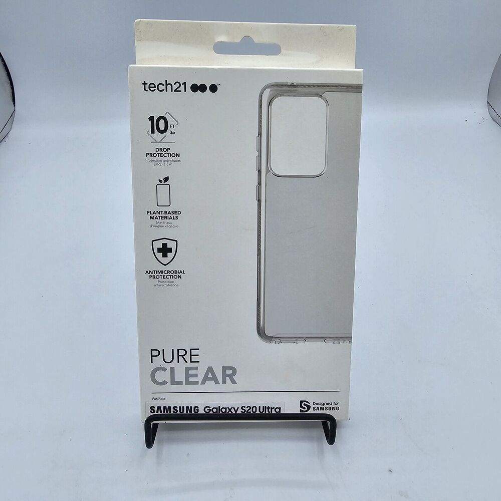 Tech21 Evocheck 10 Foot Drop for Samsung Galaxy S20 Ultra Protective Phone Case